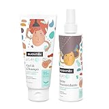 Suavinex, Packung mit Entwirr-Spray 250 ml + Gel - Shampoo 200 ml. Für...