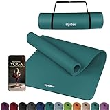 ALPIDEX Yogamatte Extra Dick 1,5 cm Gymnastikmatte 3 Größen E-Book...