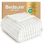 BEDSURE Kuscheldecke Flauschig - Wolldecke & Fleecedecke, Sofadecke, Weiche...