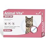 Animal Vita® Spot On Zeckenschutz für Katzen [zuverlässiger...