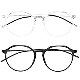 HBselect Blaulichtfilter Brille Blue Light Blocking Glasses Fensterglas...