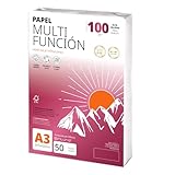 A3 Papier 100 g 50 Blatt, Multifunktionspapier für Drucker, Papier für...