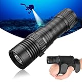 TrustFire DF006 Tauch-Taschenlampe, 2300 Lumen, IPX8, 3 Modi,...