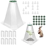 Dioeazh Garten Glocke, Glockenförmige Pflanzenabdeckhauben mit...