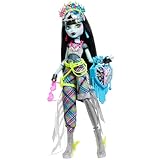 Monster High Frankie Stein Puppe mit glamourösem Monsterfest-Outfit und...
