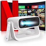 Wielio 2025 Neuer Upgraded Full HD 1080P Beamer, 20000 Lumens, 4K...