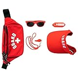 Lifeguard 6-teiliges Zubehör-Set – Erste-Hilfe-Tasche mit verstellbarem...