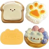 SSKHE 4 Stück Fufu Squishy Set, Kitten Egg Tarts + Karamell Käse +...