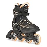 K2 Skates Damen Inline Skates ALEXIS 80 BOA, black - peach, 30H0100.1.1.080