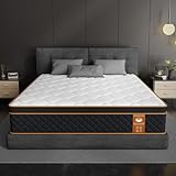 JAJALUYA Matratze 160x200 cm, Taschenfederkernmatratze Härtegrad H3...