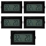 5 x Mini Thermometer & Hygrometer innen digital luftfeuchtigkeitsmesser...