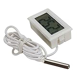 ARCELI Digital LCD Thermometer Temperaturüberwachung mit externer Sonde...