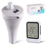2025 Verbessertes Poolthermometer Digital Funk, IPX7 Wlan Schwimmende...