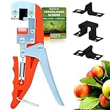 GARTENPAUL Premium Veredlungsschere mit 4 Messer, Omega V W Okulation,...