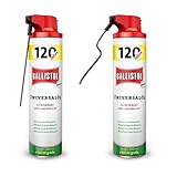 BALLISTOL Universalöl Spray 2x 520ml Set – Kontaktspray für alle...