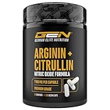 L-Arginin + L-Citrullin - 320 Kapseln - 1100 mg pro Kapsel - Citrullin +...