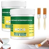 BSOON Wasserdicht Beschichtungsmittel, 2 Stück Transparente Wasserdichte...