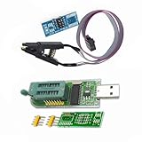 CH341A 24 25 Series EEPROM USB-Programmierer + SOP8-Testclip-Adapter für...