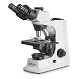 KERN Durchlichtmikroskop OBE, 4 x / 10 x / 40 x / 100 x, Trinokular