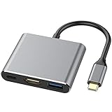 MMOBIEL HDMI Typ C HUB Adapter HDMI Adapter USB C auf HDMI Adapter USB...