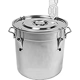 Browin 30L Edelstahl Behälter für die Fermentation Gärbehälter...