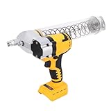 Batterie Fettpresse, 12000 PSI Einstellbarer Durchfluss Tragbare...