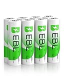 EBL AA Akku 2800mAh 8 Stück - Mignon AA wiederaufladbare Batterien, Typ...