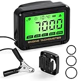 Universal Digital Drehzahlmesser, Präzises LCD Stundenzähler mit...