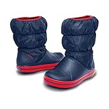 Crocs Winter Puff Boot Kids, Unisex - Kinder Schneestiefel, Blau...