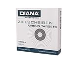 DIANA Zielscheiben 14x14 100er Pack Zielscheibe Luftgewehr Luftpistole...