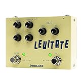 SONICAKE Delay und Reverb 2 in 1 Gitarren Effektpedal Digital Levitate