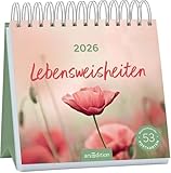 Postkartenkalender Lebensweisheiten 2026: Wochenkalender 2026, 53...