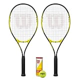 Wilson Energy XL Tennisschläger-Set mit 2 Schlägern und...