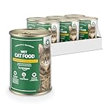 by Amazon Getreidefreies Katzennassfutter, Dose, Huhnstücke in Gelee, 6 x...