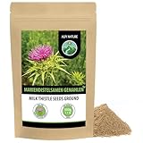 Alpi Nature Mariendistel Pulver 500g, Mariendistelsamen gemahlen,...