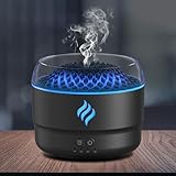 Flammen Aroma Diffuser, Vulkan-Diffuser ätherische Öle mit 7 Farben...