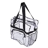 Kufughty Transparente Einkaufstasche Stadion Reisen und Gym Tasche...