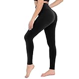 Campsnail Damen Leggings Sporthose mit Hohem Bund - Lang Yogahose Laufhose...