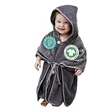 Mabyen Baby Kapuzen Bademantel | Baby Poncho mit Kapuze - aus 100%...