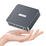 Trycoo WI-6 Mini PC 16 GB RAM 512 GB M.2 SSD, Intel 12. Generation N95 (bis...