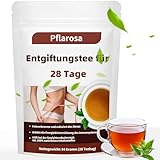 Detox Tee zum Abnehmen – 28-Tage Kräutertee Grüne Helfer mit...