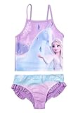 Disney Die Eiskönigin Tankini Badeanzug mit Rüschen für Mädchen - ELSA...