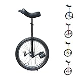 TCUDCKI Einrad für Erwachsene, verstellbarer Sitz mit Einradständer für...