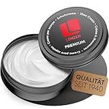 Lenzen Schuhcreme für glattes & genarbtes Leder – Premium Lederpflege...