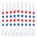 LIKOSO Bambus Golf Tees 100 Stück 83mm Lang Tee Golf Zubehör
