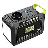 MARBERO tragbare Powerstation 88Wh wiederaufladbare Powerbank mit Steckdose...