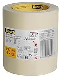 Scotch Kreppband Classic, Promo Pack, 3 Rollen, 36 mm x 50 m –...