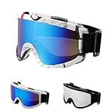 Youery Skibrillen, Skibrille mit Antibeschlag, Skibrille für...