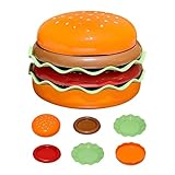Küchenteller-Set, stapelbare Hamburger-Teller, 30,5 cm groß für den...
