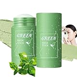 2 Stück Green Mask Stick Grüner Tee,Porentiefe Reinigung,Mitesser...